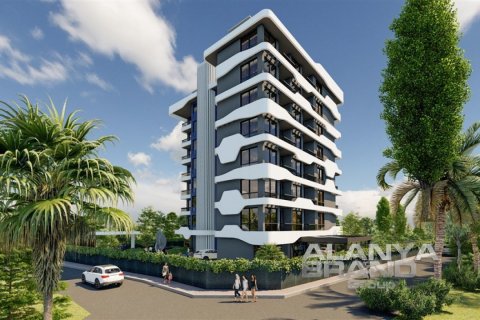 آپارتمان در  Alanya ، امارات متحده عربی 1 خوابه ، 54 متر مربع.  شماره 59016 - 2