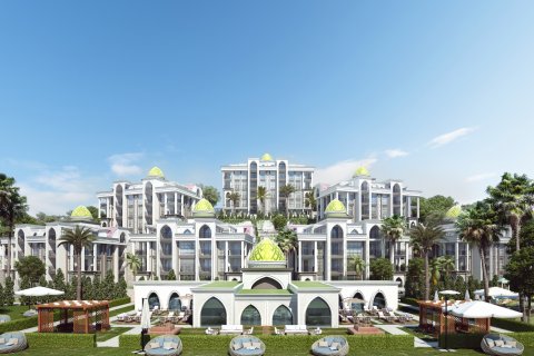 آپارتمان در Kargicak، در Alfirdaus Residence Alanya ، امارات متحده عربی 1 خوابه ، 60 متر مربع.  شماره 62105 - 11