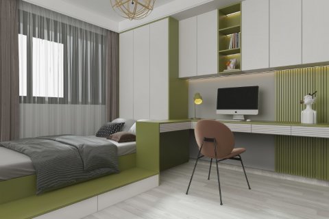آپارتمان در  Mersin ، امارات متحده عربی 2 خوابه ، 89 متر مربع.  شماره 60487 - 16