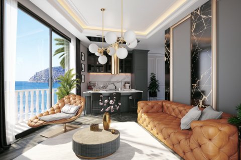 آپارتمان در  Alanya ، امارات متحده عربی 1 خوابه ، 52 متر مربع.  شماره 58946 - 21
