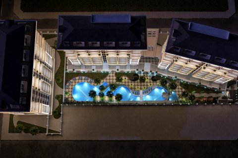 آپارتمان در  Alanya ، امارات متحده عربی 1 خوابه ، 64 متر مربع.  شماره 58974 - 9