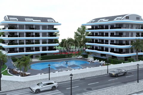 آپارتمان در در Lotus Twins Incekum &#8212; резиденция рядом с Авсалларом, подходит для ВНЖ Alanya ، امارات متحده عربی 1 خوابه ، 47 متر مربع.  شماره 56366 - 4