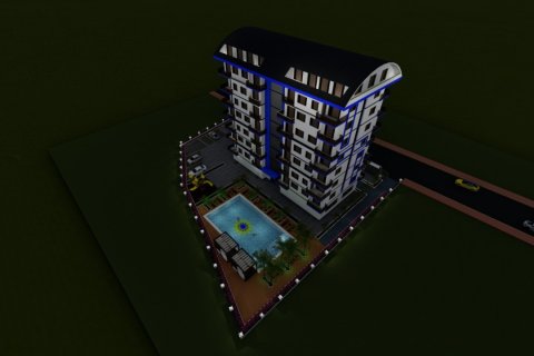 آپارتمان در  Alanya ، امارات متحده عربی 1 خوابه ، 44 متر مربع.  شماره 58798 - 8