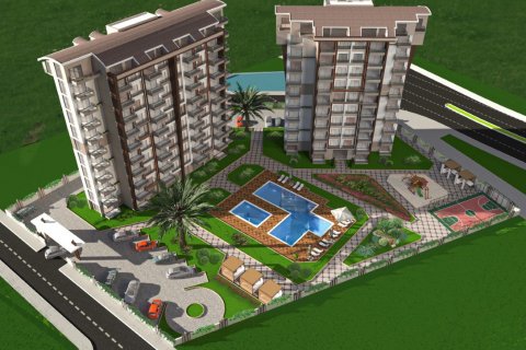 آپارتمان در  Gazipasa ، امارات متحده عربی 1 خوابه ، 55 متر مربع.  شماره 58880 - 6