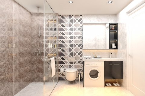 آپارتمان در  Alanya ، امارات متحده عربی 1 خوابه ، 86 متر مربع.  شماره 59804 - 14
