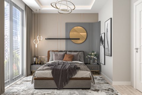 آپارتمان در  Alanya ، امارات متحده عربی 1 خوابه ، 112 متر مربع.  شماره 58788 - 14