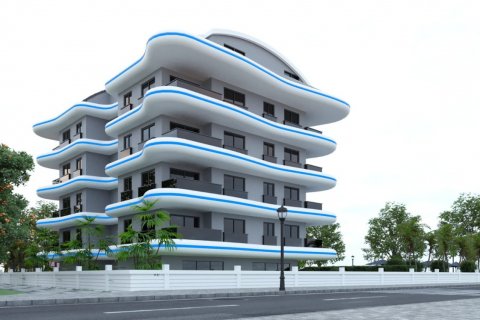 آپارتمان در  Alanya ، امارات متحده عربی 1 خوابه ، 47 متر مربع.  شماره 58819 - 5