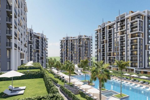 آپارتمان در  Alanya ، امارات متحده عربی 1 خوابه ، 47 متر مربع.  شماره 58941 - 8