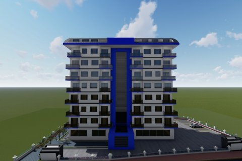 آپارتمان در  Alanya ، امارات متحده عربی 1 خوابه ، 44 متر مربع.  شماره 58798 - 12