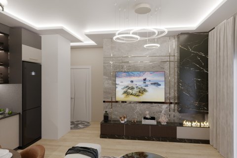 آپارتمان در  Alanya ، امارات متحده عربی 1 خوابه ، 55 متر مربع.  شماره 58925 - 14