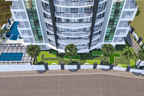 آپارتمان در  Alanya ، امارات متحده عربی 1 خوابه ، 78 متر مربع.  شماره 58828 - 14