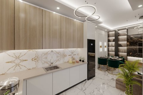 آپارتمان در  Alanya ، امارات متحده عربی 1 خوابه ، 69 متر مربع.  شماره 58801 - 18