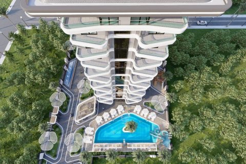 آپارتمان در  Alanya ، امارات متحده عربی 1 خوابه ، 49 متر مربع.  شماره 58982 - 15