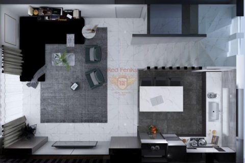 آپارتمان در  Girne ، امارات متحده عربی 2 خوابه ، 91 متر مربع.  شماره 61584 - 15