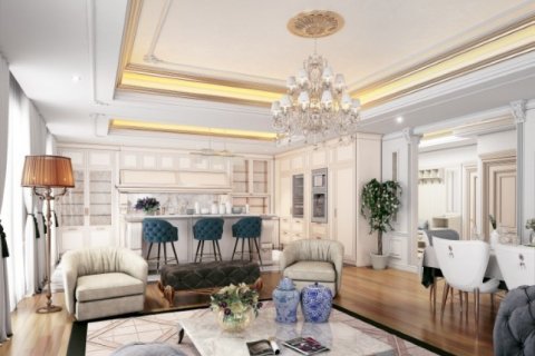 آپارتمان در  Alanya ، امارات متحده عربی 1 خوابه ، 57 متر مربع.  شماره 59014 - 23