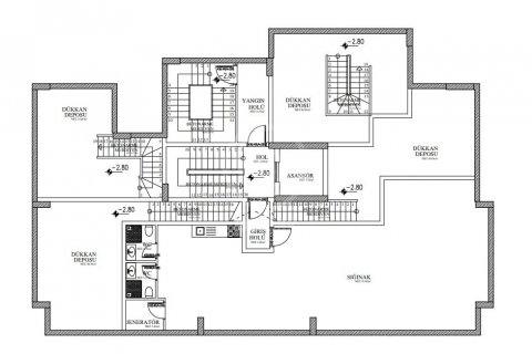 آپارتمان در در Syedra Natura Residence &#8212; европейский комплекс отельной концепции 850 м от моря Alanya ، امارات متحده عربی 3 خوابه ، 148 متر مربع.  شماره 56140 - 22