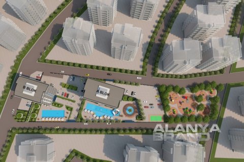 آپارتمان در  Alanya ، امارات متحده عربی 1 خوابه ، 57 متر مربع.  شماره 59010 - 7