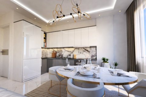 آپارتمان در  Alanya ، امارات متحده عربی 1 خوابه ، 50 متر مربع.  شماره 58884 - 27