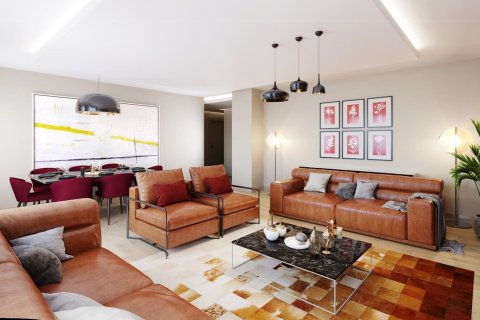 آپارتمان در در Semt Yenikoy Mersin ، امارات متحده عربی 3 خوابه ، 224 متر مربع.  شماره 60332 - 1