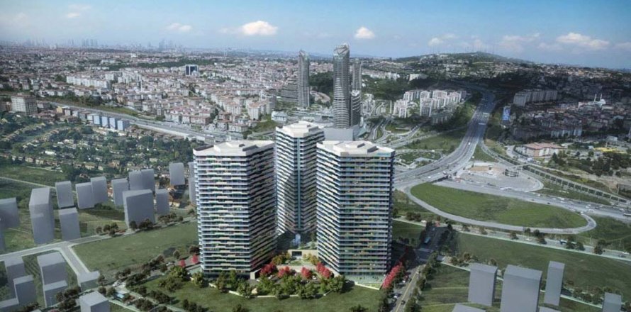 مجتمع مسکونی در Kadikoy،  Istanbul ، امارات متحده عربی 76.17 متر مربع.  شماره 61665