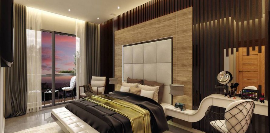 آپارتمان در در Gumus Panorama Istanbul ، امارات متحده عربی 1 خوابه ، 77 متر مربع.  شماره 59531