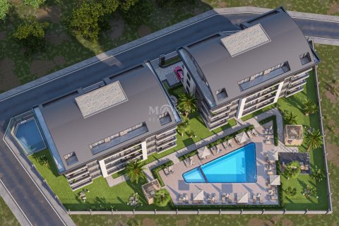 آپارتمان در در A new luxury complex, with all the amenities and ideal conditions for living in the Oba area Alanya ، امارات متحده عربی 3 خوابه ، 138 متر مربع.  شماره 63970 - 16