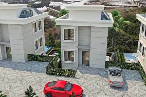 آپارتمان در در Elite Sun Villas Garden Alanya ، امارات متحده عربی 1 خوابه ، 55 متر مربع.  شماره 62711 - 4