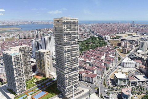 آپارتمان در  Istanbul ، امارات متحده عربی 1 خوابه ، 88 متر مربع.  شماره 66930 - 6