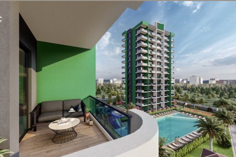 آپارتمان در  Mersin ، امارات متحده عربی 1 خوابه ، 62 متر مربع.  شماره 66588 - 19