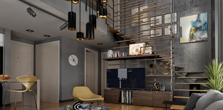 آپارتمان در در Merkez Hayat Residence Istanbul ، امارات متحده عربی 4 خوابه ، 299 متر مربع.  شماره 63640