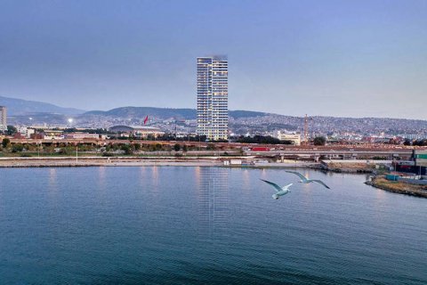 آپارتمان در  Izmir ، امارات متحده عربی 1 خوابه ، 57 متر مربع.  شماره 64754 - 12