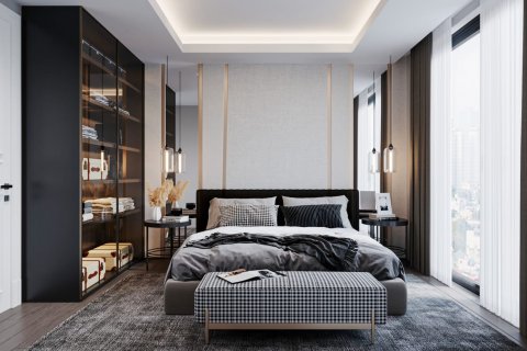 آپارتمان در  Avsallar ، امارات متحده عربی 1 خوابه ، 53 متر مربع.  شماره 63692 - 22