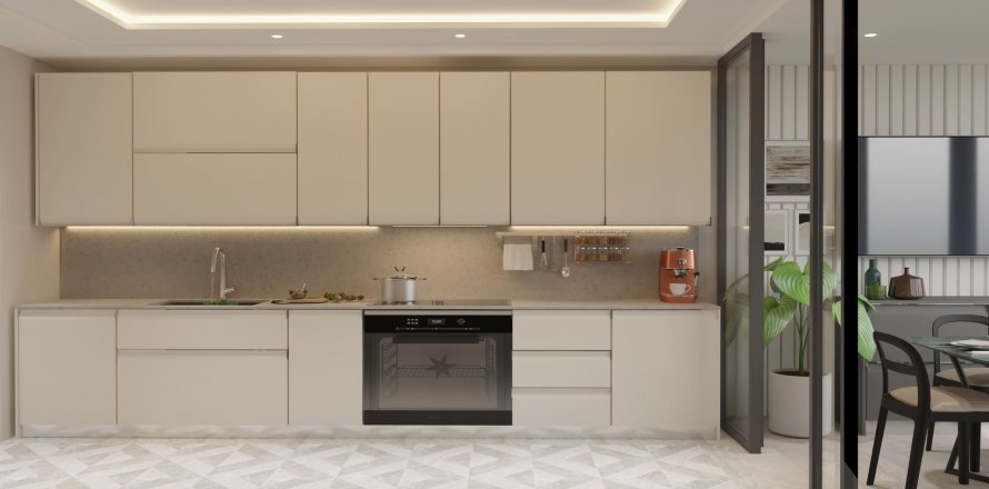 آپارتمان در در Vesen Yalilari Tuzla ، امارات متحده عربی 6 خوابه ، 277.89 متر مربع.  شماره 66723
