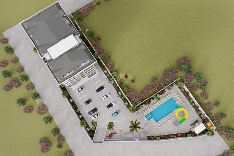 آپارتمان در در Residential complex in the Demertas area with a swimming pool and a fitness center on the territory Alanya ، امارات متحده عربی 2 خوابه ، 125 متر مربع.  شماره 64042 - 14