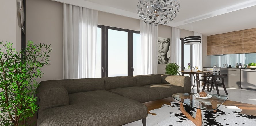 آپارتمان در Sisli، در Motivada Istanbul ، امارات متحده عربی 1 خوابه ، 70 متر مربع.  شماره 66766
