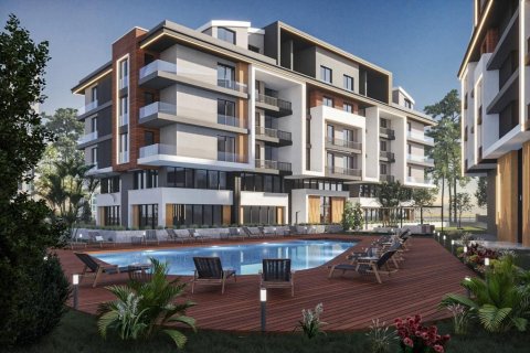 آپارتمان در Konyaalti،  Antalya ، امارات متحده عربی 1 خوابه ، 65 متر مربع.  شماره 66567 - 1