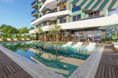 آپارتمان در  Avsallar ، امارات متحده عربی 1 خوابه ، 55 متر مربع.  شماره 63093 - 7
