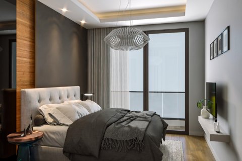 آپارتمان در  Mersin ، امارات متحده عربی 1 خوابه ، 62 متر مربع.  شماره 66588 - 14