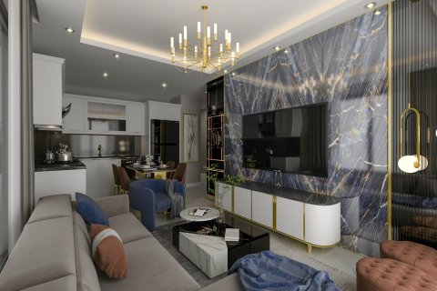 آپارتمان در  Alanya ، امارات متحده عربی 1 خوابه ، 55 متر مربع.  شماره 66823 - 11