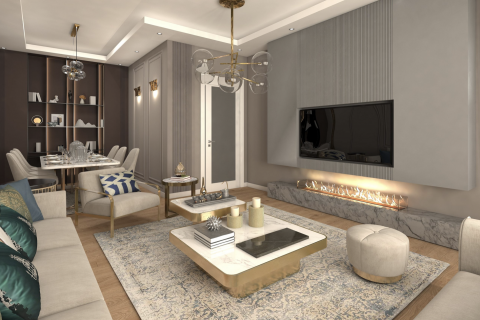 آپارتمان در  Istanbul ، امارات متحده عربی 2 خوابه ، 117 متر مربع.  شماره 63500 - 17