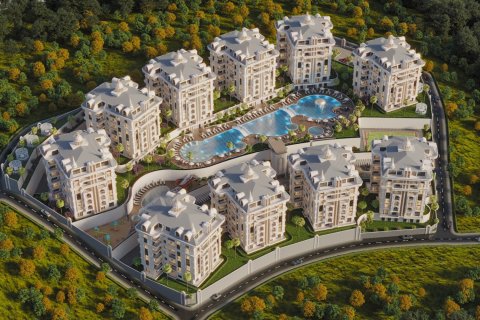 آپارتمان در  Alanya ، امارات متحده عربی 1 خوابه ، 58 متر مربع.  شماره 63690 - 1