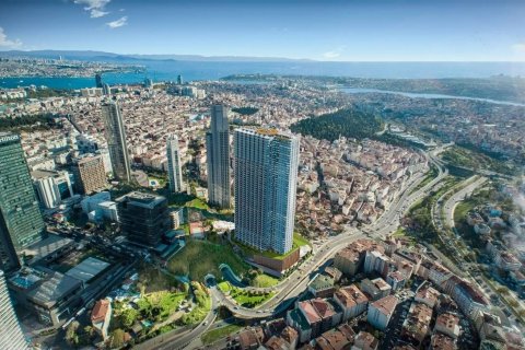 آپارتمان در Sisli،  Istanbul ، امارات متحده عربی 1 خوابه ، 87 متر مربع.  شماره 66485 - 1