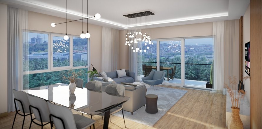 آپارتمان در  Istanbul ، امارات متحده عربی 2 خوابه ، 106 متر مربع.  شماره 67326