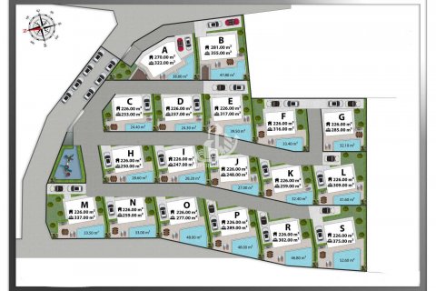 ویلا در  Alanya ، امارات متحده عربی 3 خوابه ، 450 متر مربع.  شماره 63277 - 11
