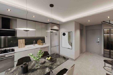 آپارتمان در Kargicak،  Alanya ، امارات متحده عربی 1 خوابه ، 68 متر مربع.  شماره 63540 - 13