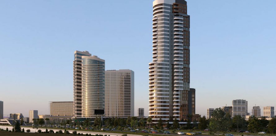 آپارتمان در  Izmir ، امارات متحده عربی 3 خوابه ، 100 متر مربع.  شماره 64544