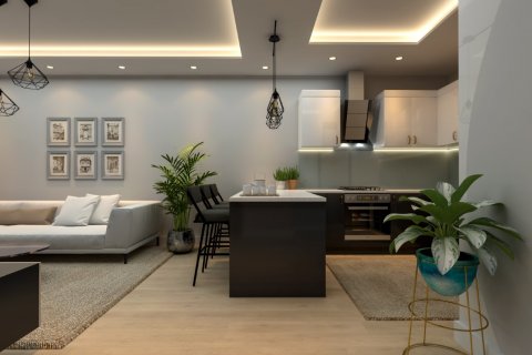 آپارتمان در  Mersin ، امارات متحده عربی 1 خوابه ، 125 متر مربع.  شماره 63550 - 16