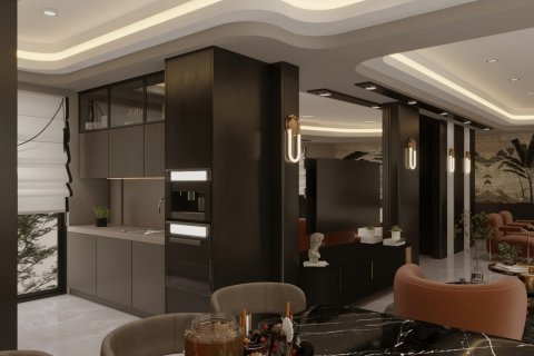 آپارتمان در Kargicak،  Alanya ، امارات متحده عربی 1 خوابه ، 63 متر مربع.  شماره 64693 - 19