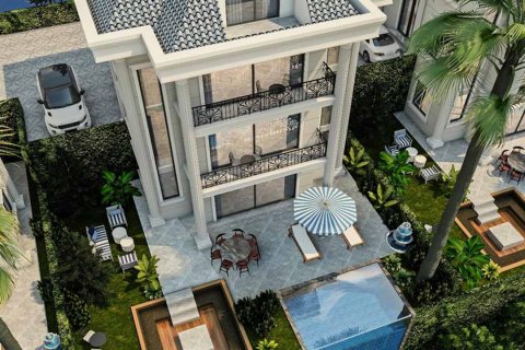 آپارتمان در در Elite Sun Villas Garden Alanya ، امارات متحده عربی 1 خوابه ، 55 متر مربع.  شماره 62711 - 1