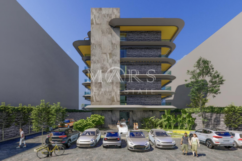آپارتمان در در A project with the infrastructure of a five-star hotel in the Oba area Alanya ، امارات متحده عربی 1 خوابه ، 53 متر مربع.  شماره 63989 - 11